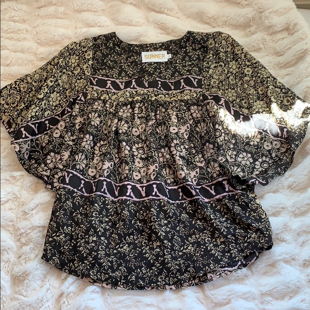 Sunner silk blouse
